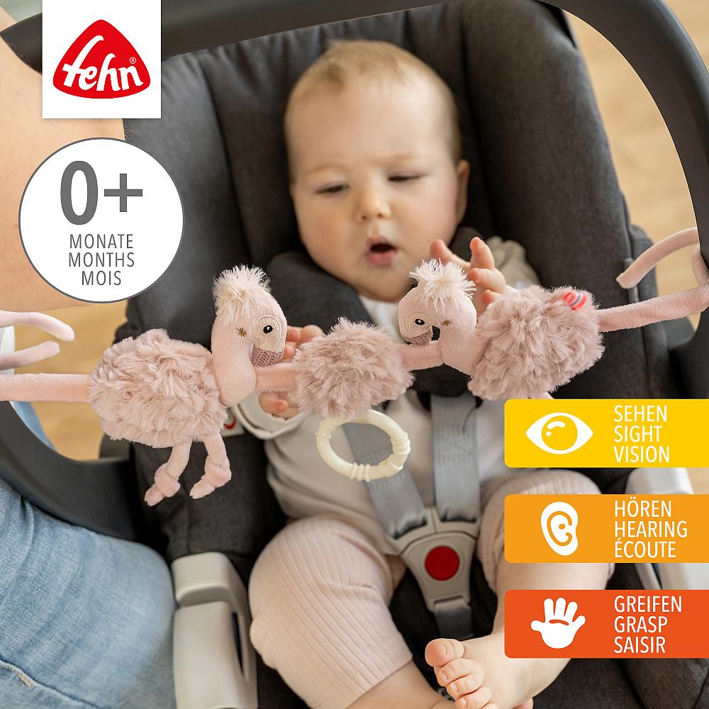 Fehn Kinderwagenkette Flamingo