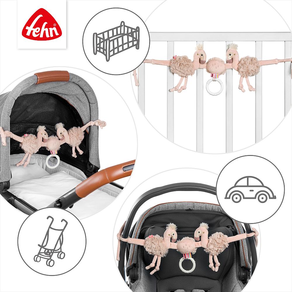 Fehn Kinderwagenkette Flamingo