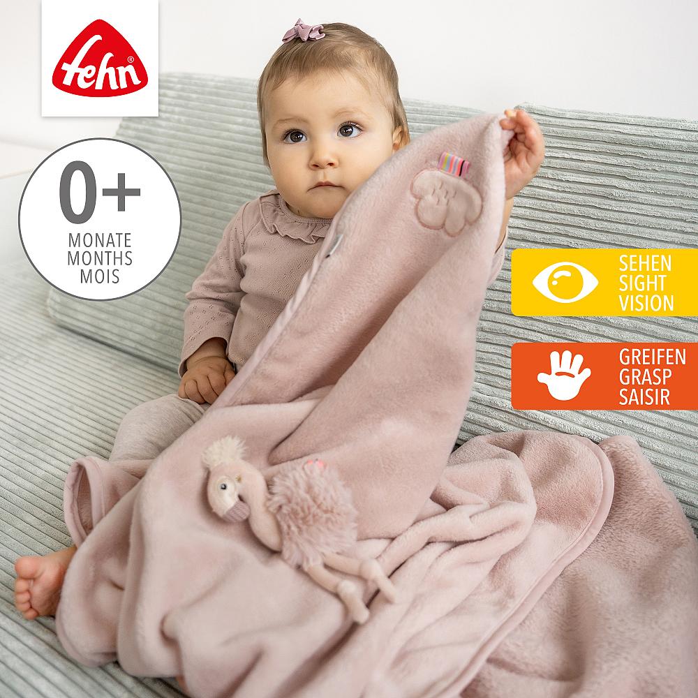 Fehn Kuscheldecke Flamingo