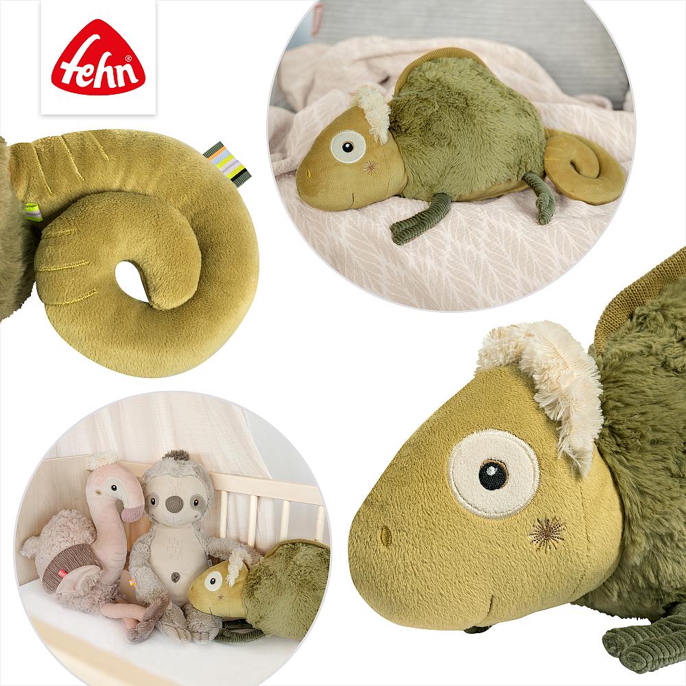 Fehn Kuscheltier XL Chamäleon