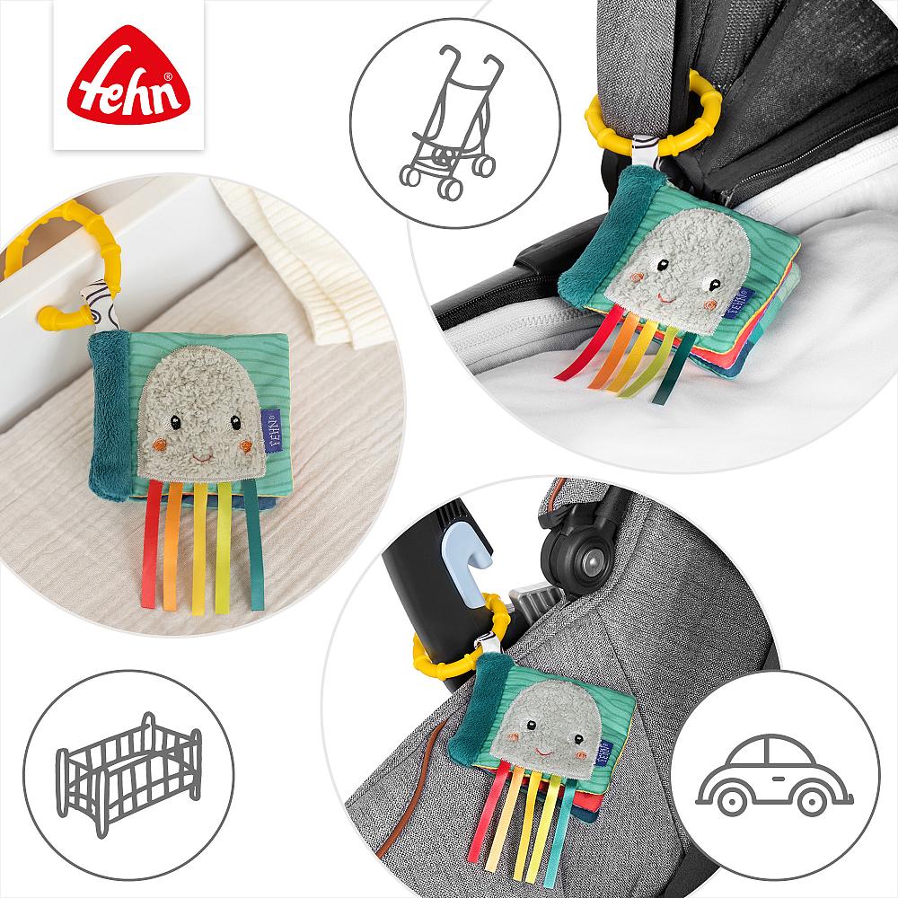 Fehn Mini-Knisterbuch Tintenfisch