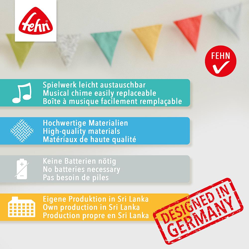 Fehn Mini-Spieluhr Chamäleon