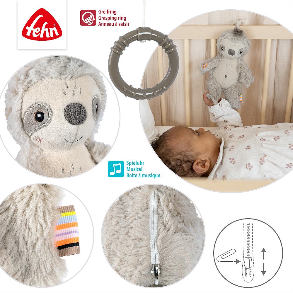 Fehn Mini-Spieluhr Faultier
