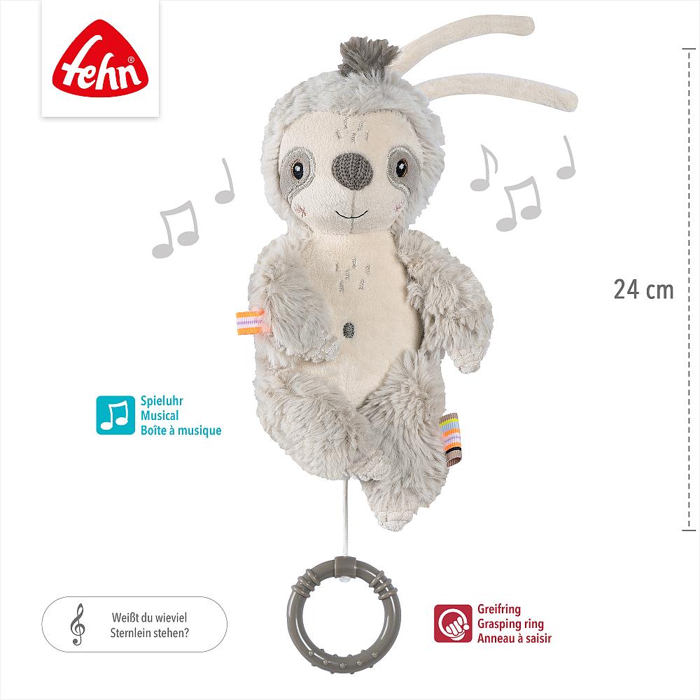 Fehn Mini-Spieluhr Faultier