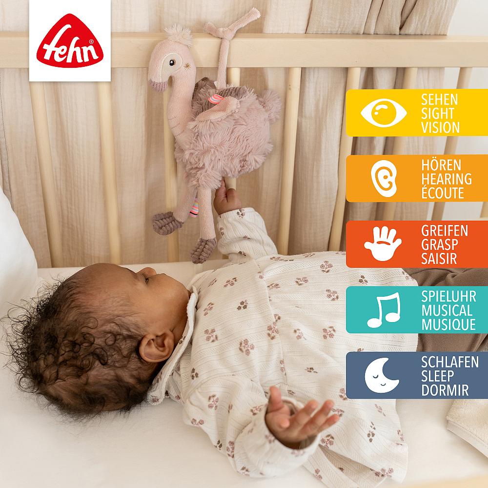 Fehn Mini-Spieluhr Flamingo