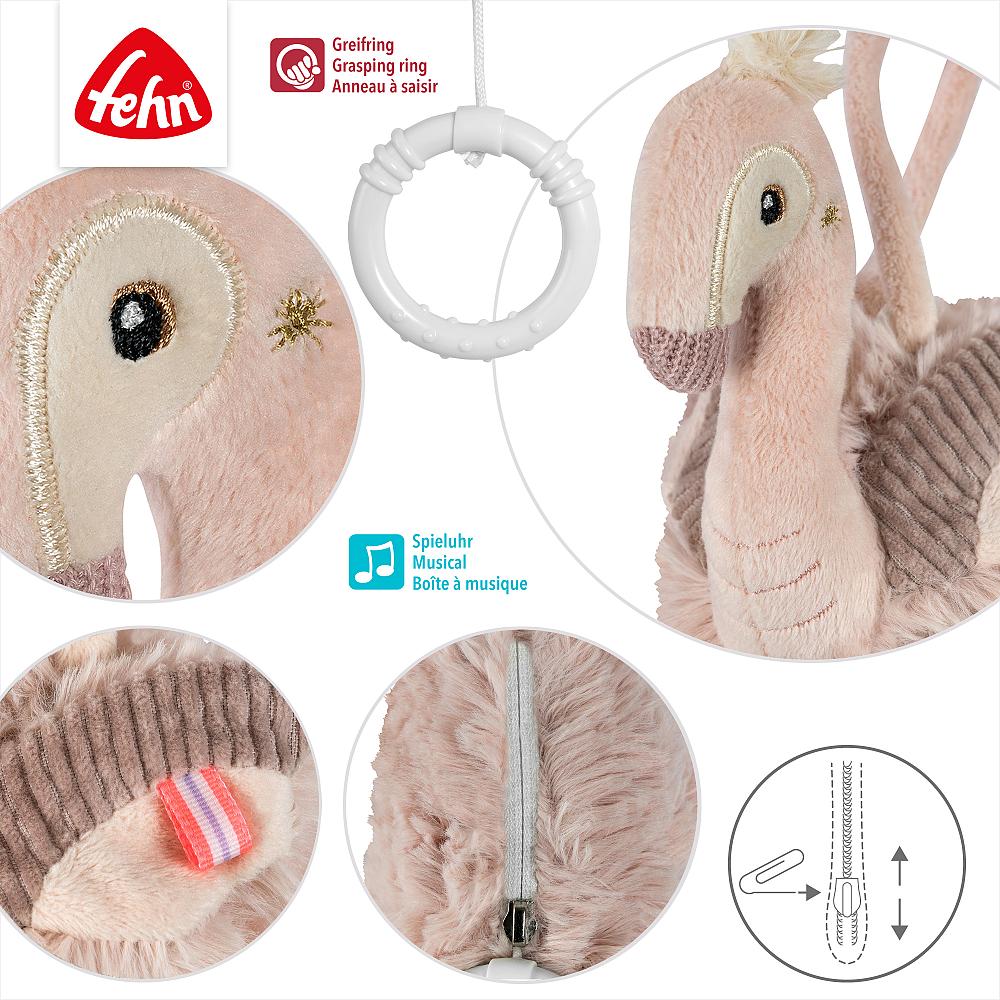 Fehn Mini-Spieluhr Flamingo