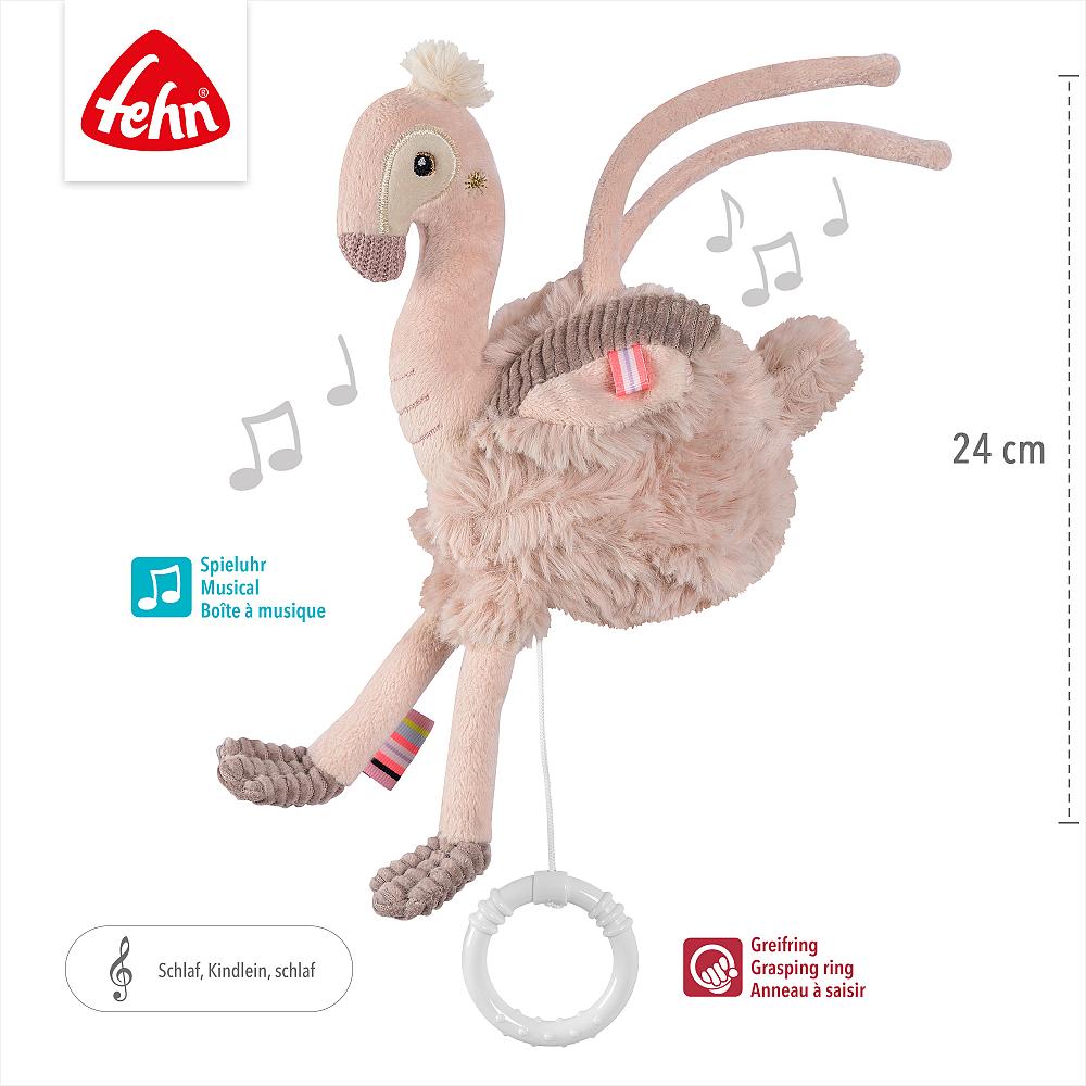 Fehn Mini-Spieluhr Flamingo