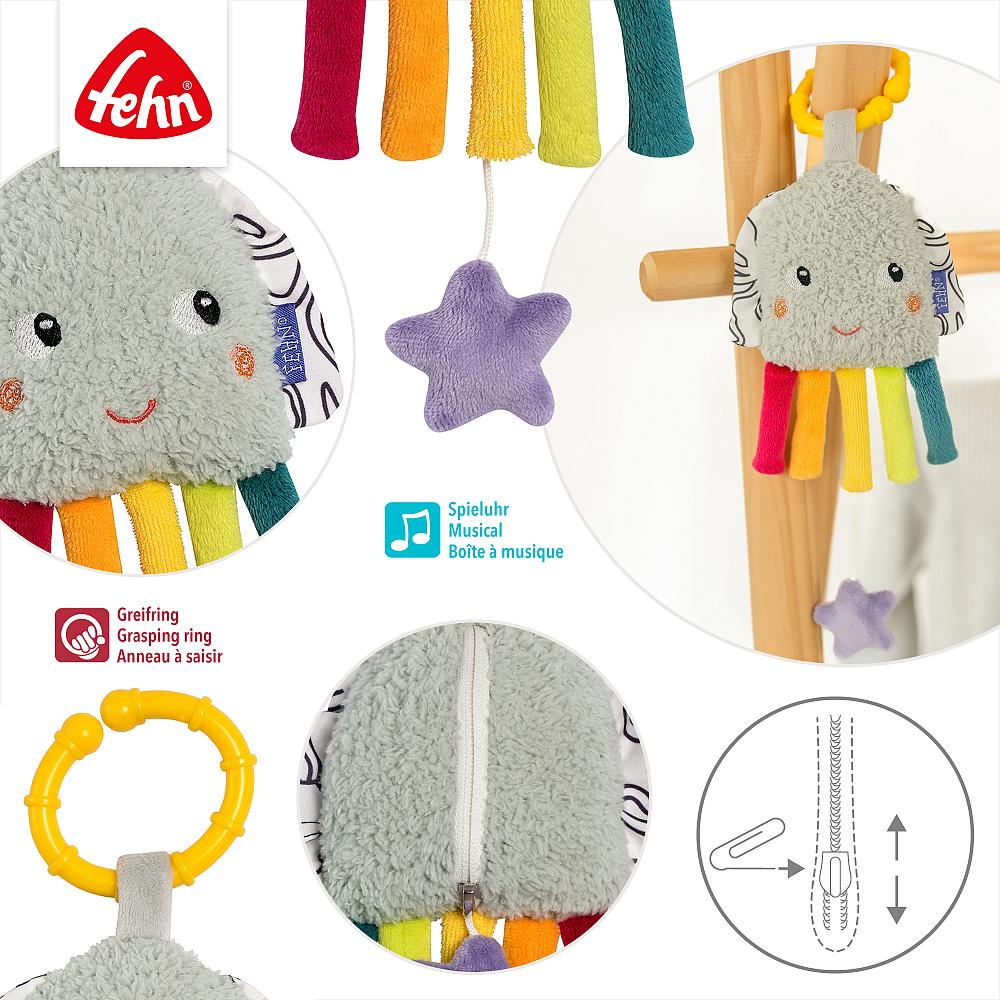 Fehn Mini-Spieluhr Tintenfisch