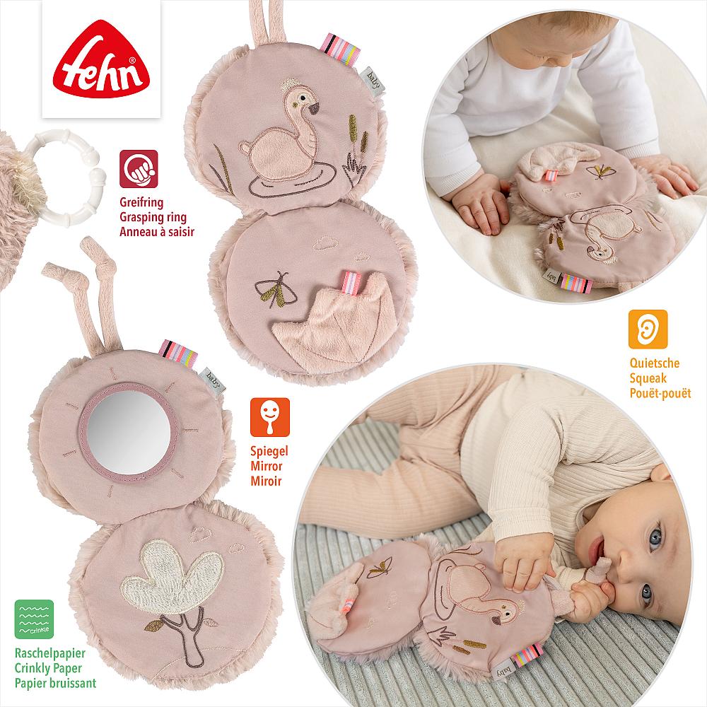 Fehn Stoffbuch Flamingo
