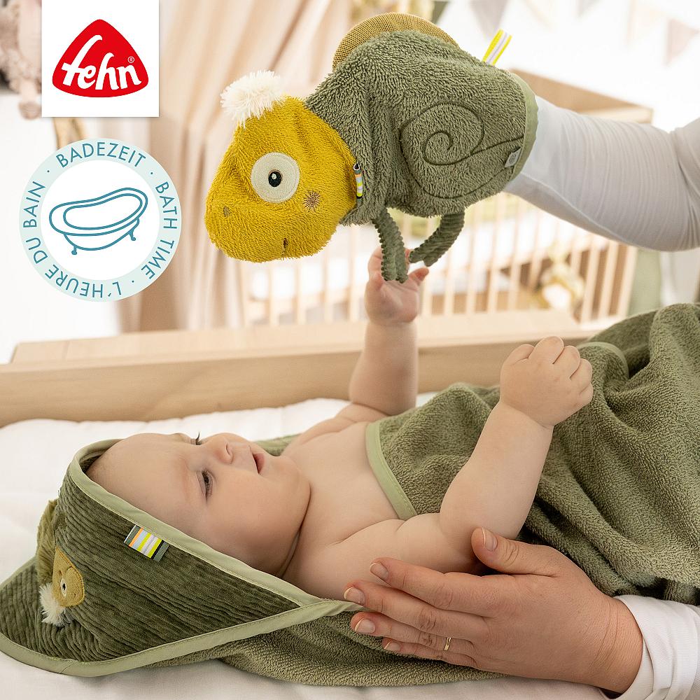 Fehn Waschhandschuh Chamäleon