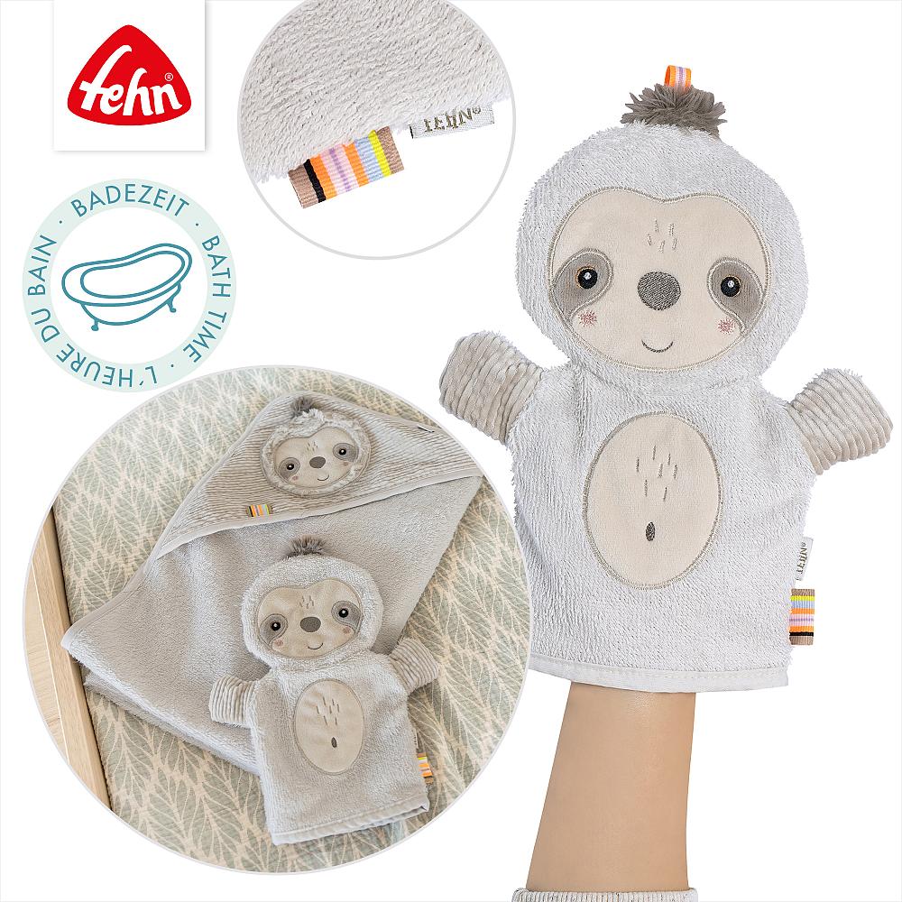 Fehn Waschhandschuh Faultier