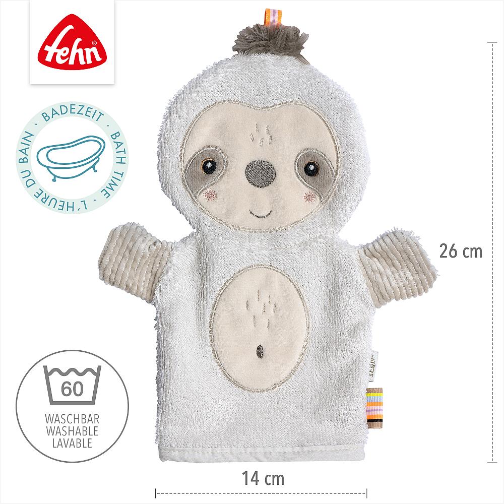 Fehn Waschhandschuh Faultier