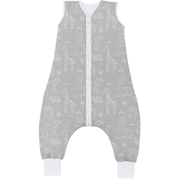 Fillikid Sommerschlafsack mit Beinen - Safari grau