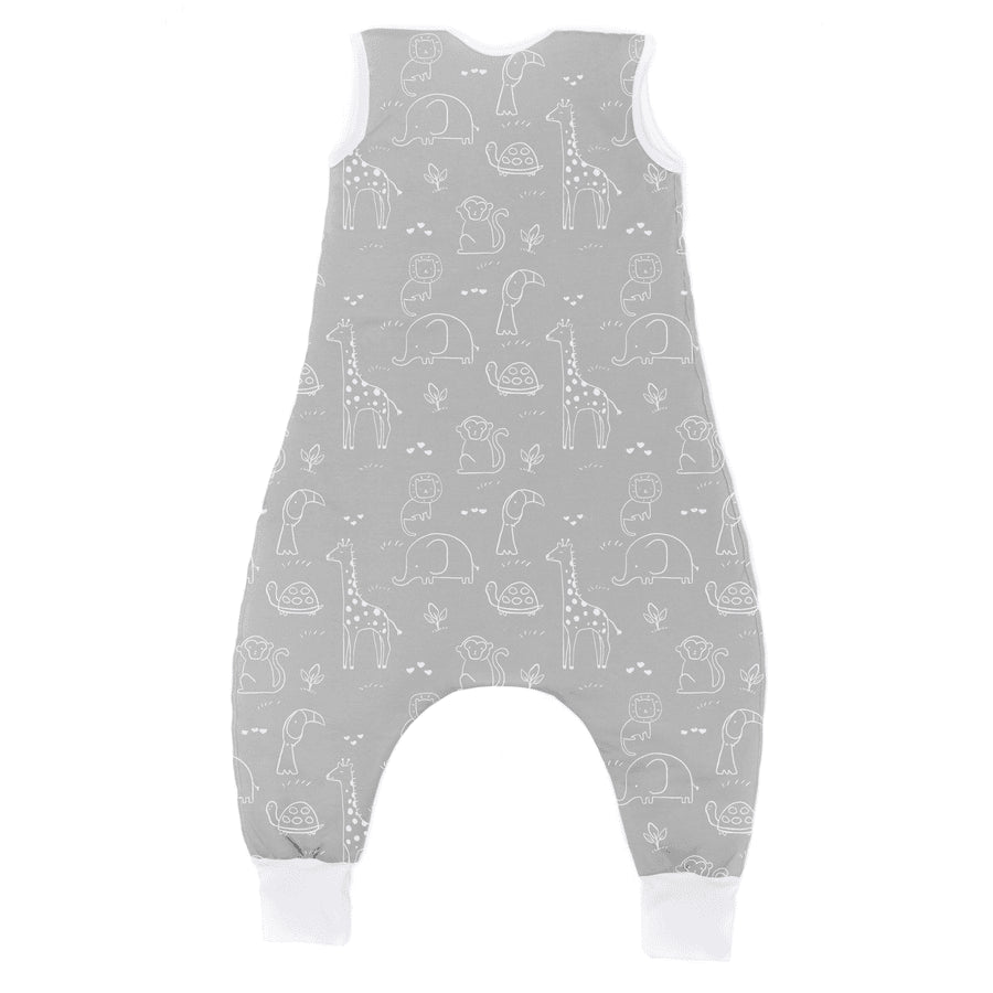 Fillikid Sommerschlafsack mit Beinen - Safari grau