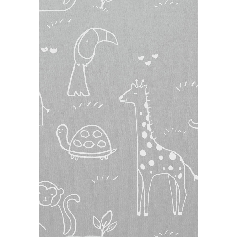 Fillikid Sommerschlafsack mit Beinen - Safari grau