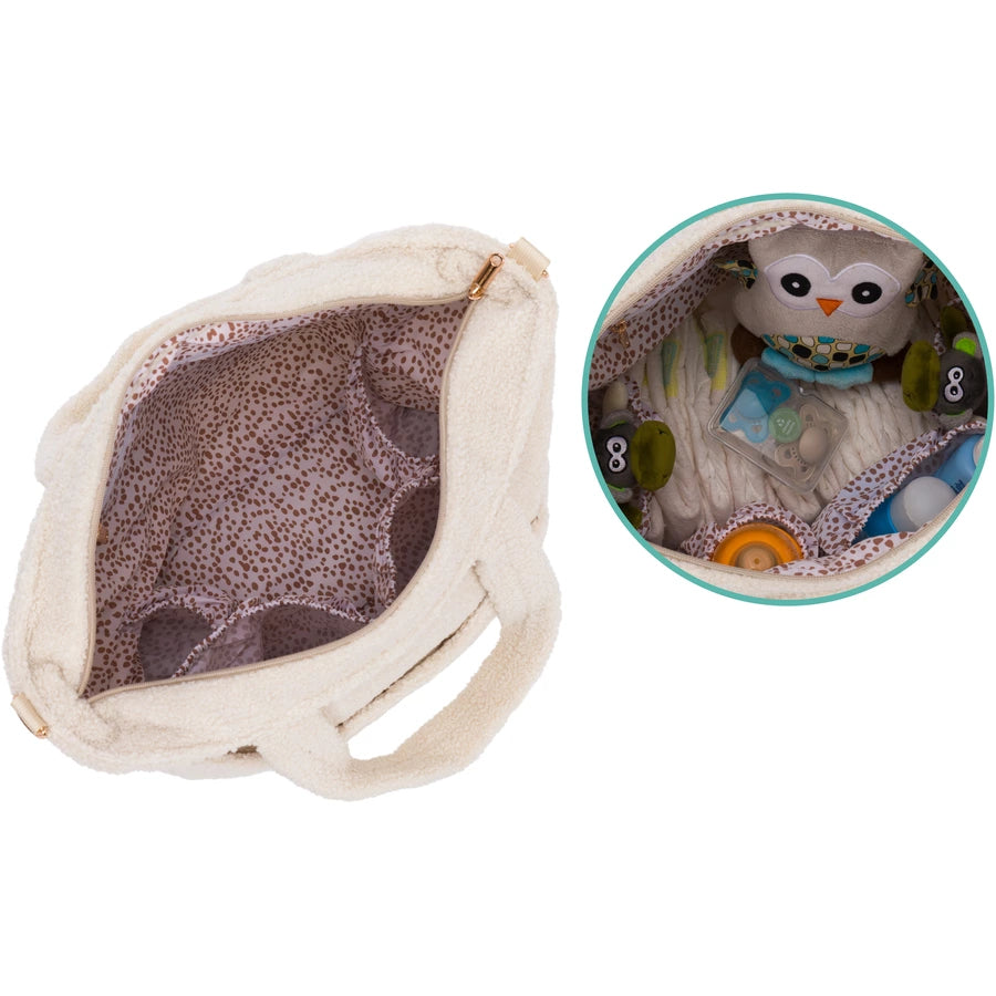 Fillikid Wickeltasche Teddy big beige