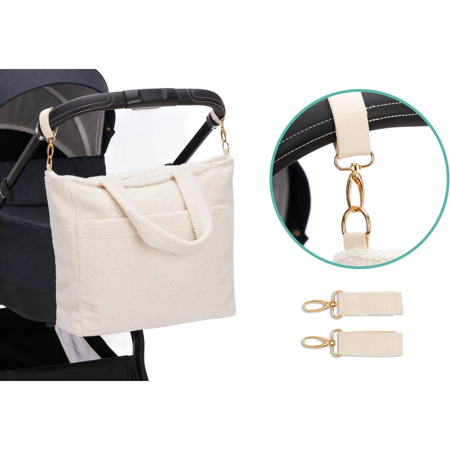 Fillikid Wickeltasche Teddy big beige