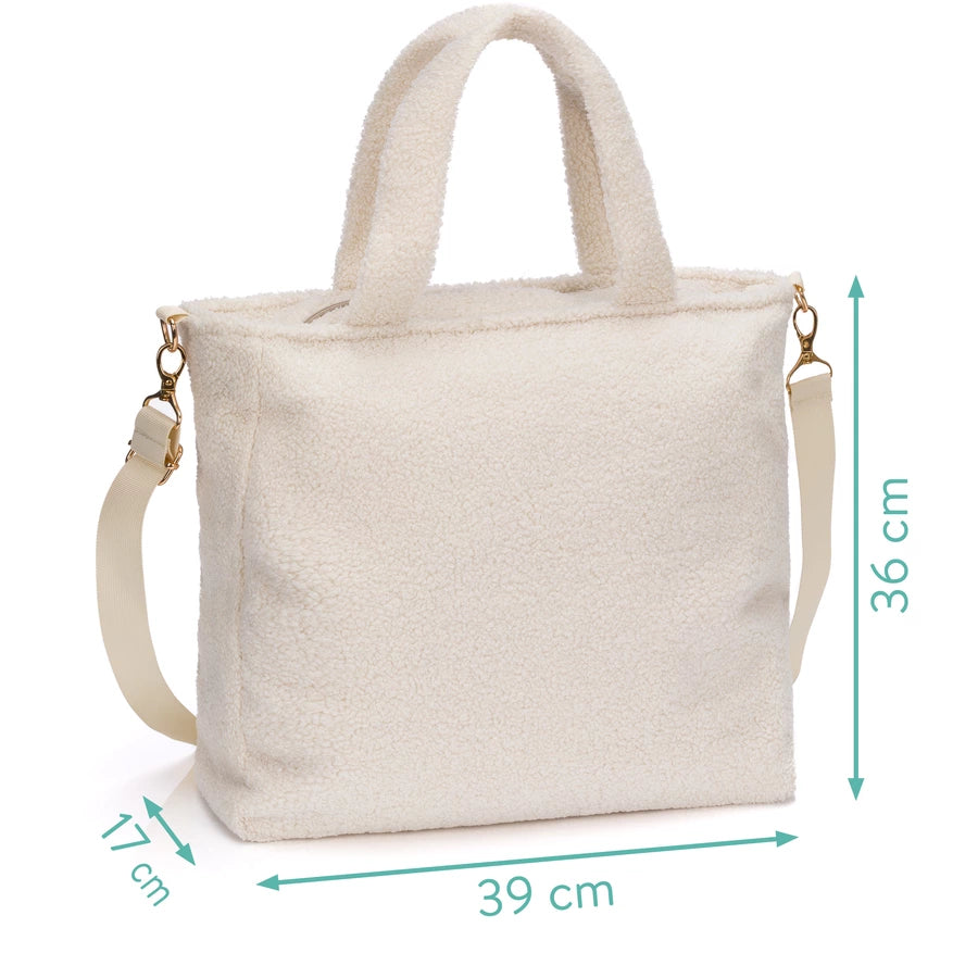 Fillikid Wickeltasche Teddy big beige