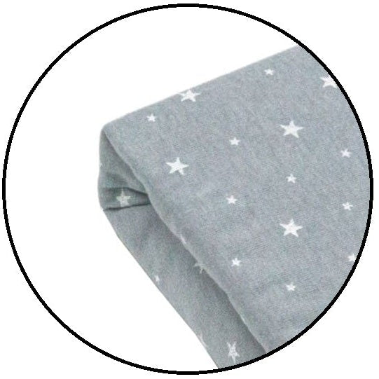 Fixleintuch für Kinderwagenmatratze 35 x 80 cm