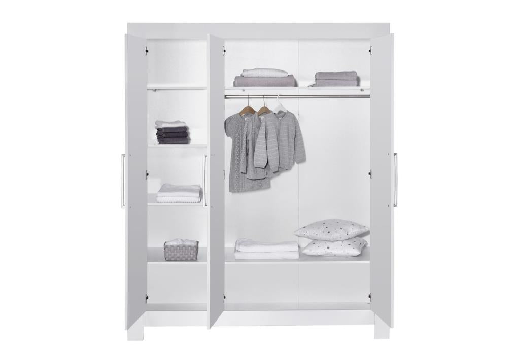 Schardt Nordic White Kleiderschrank 3-türig