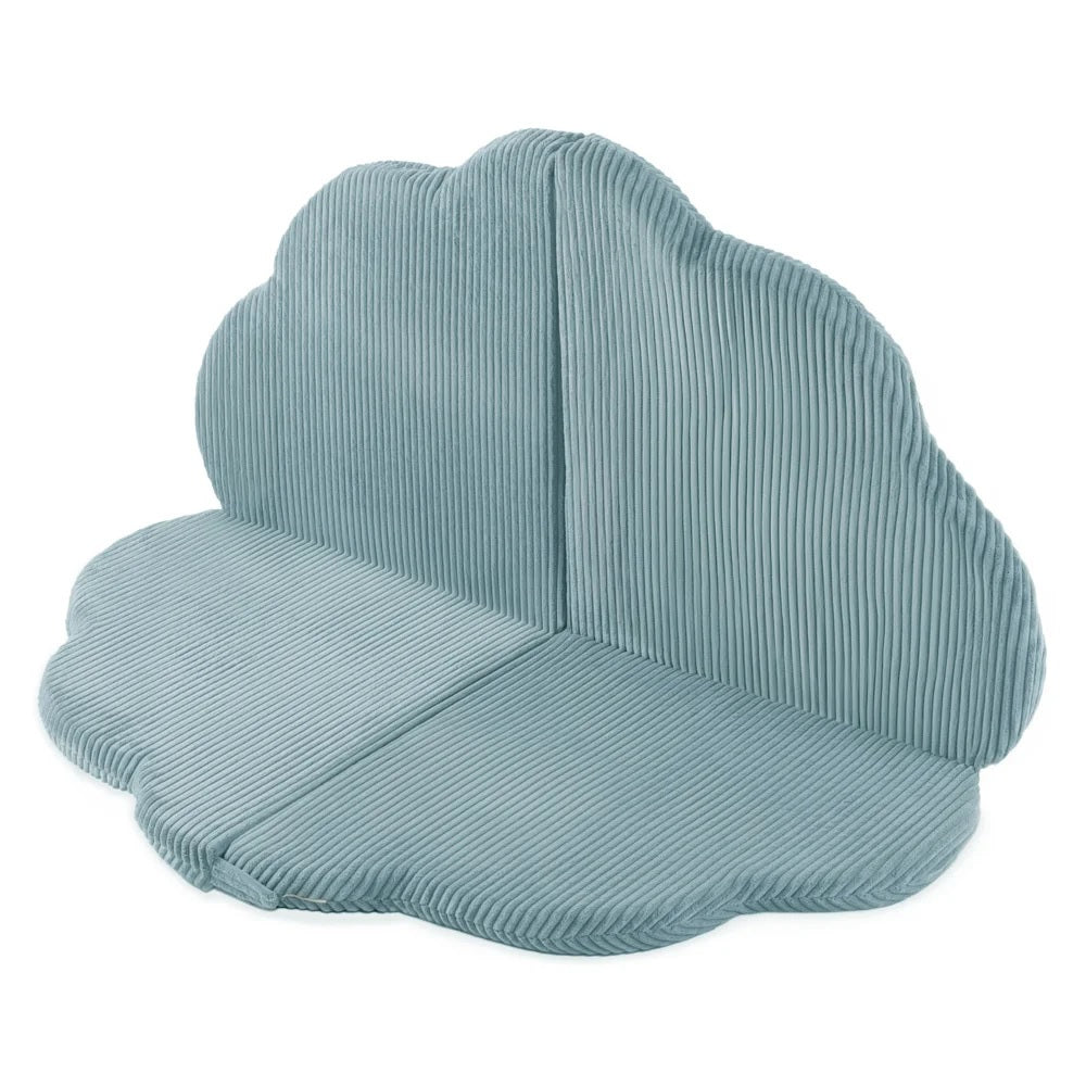&quot;Fluffy Flower&quot; Spielmatte - Blume 115 x 115 - Cord