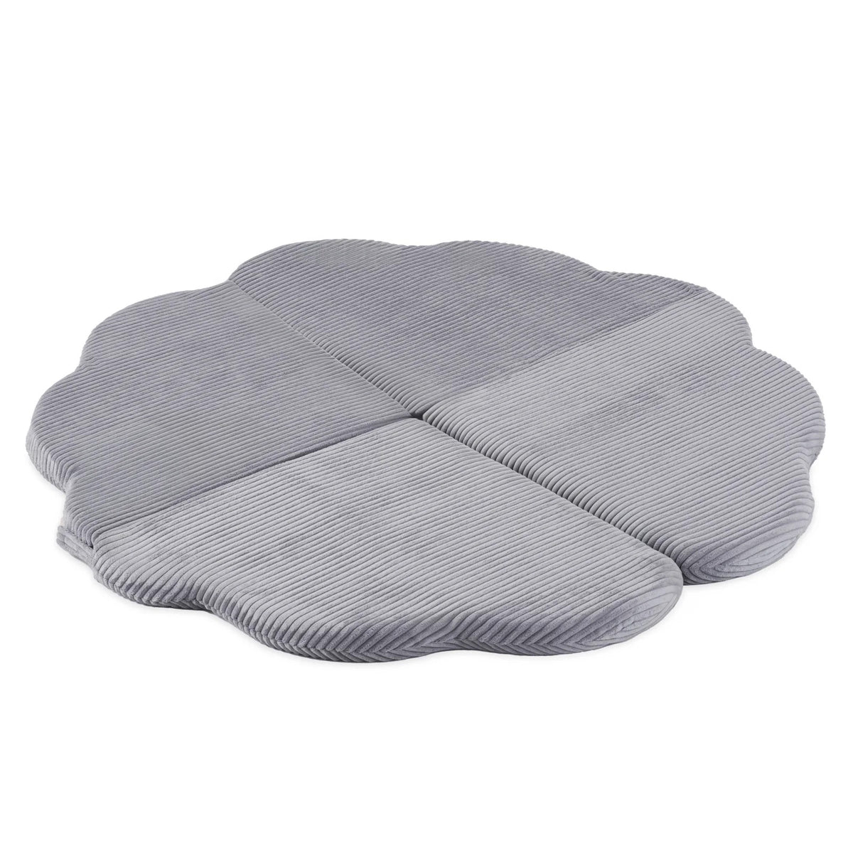 &quot;Fluffy Flower&quot; Spielmatte - Blume 115 x 115 - Cord