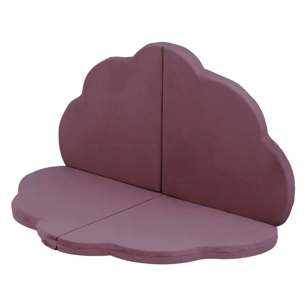 &quot;Flower Paradise&quot; Spielmatte - Blume 120x120 - Samt