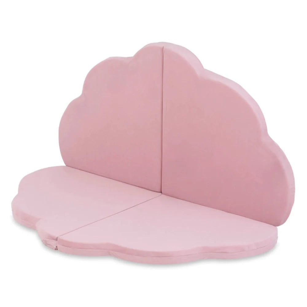 &quot;Flower Paradise&quot; Spielmatte - Blume 120x120 - Samt