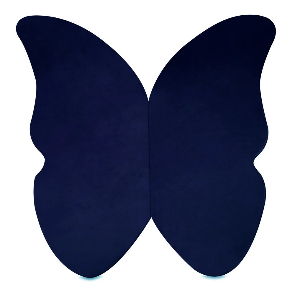 &quot;Dream Butterfly&quot; Spielmatte - Schmetterling 138 x 138 - Samt