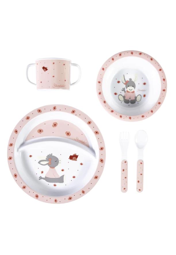 Sterntaler Kindergeschirrset Esel Emmi Girl