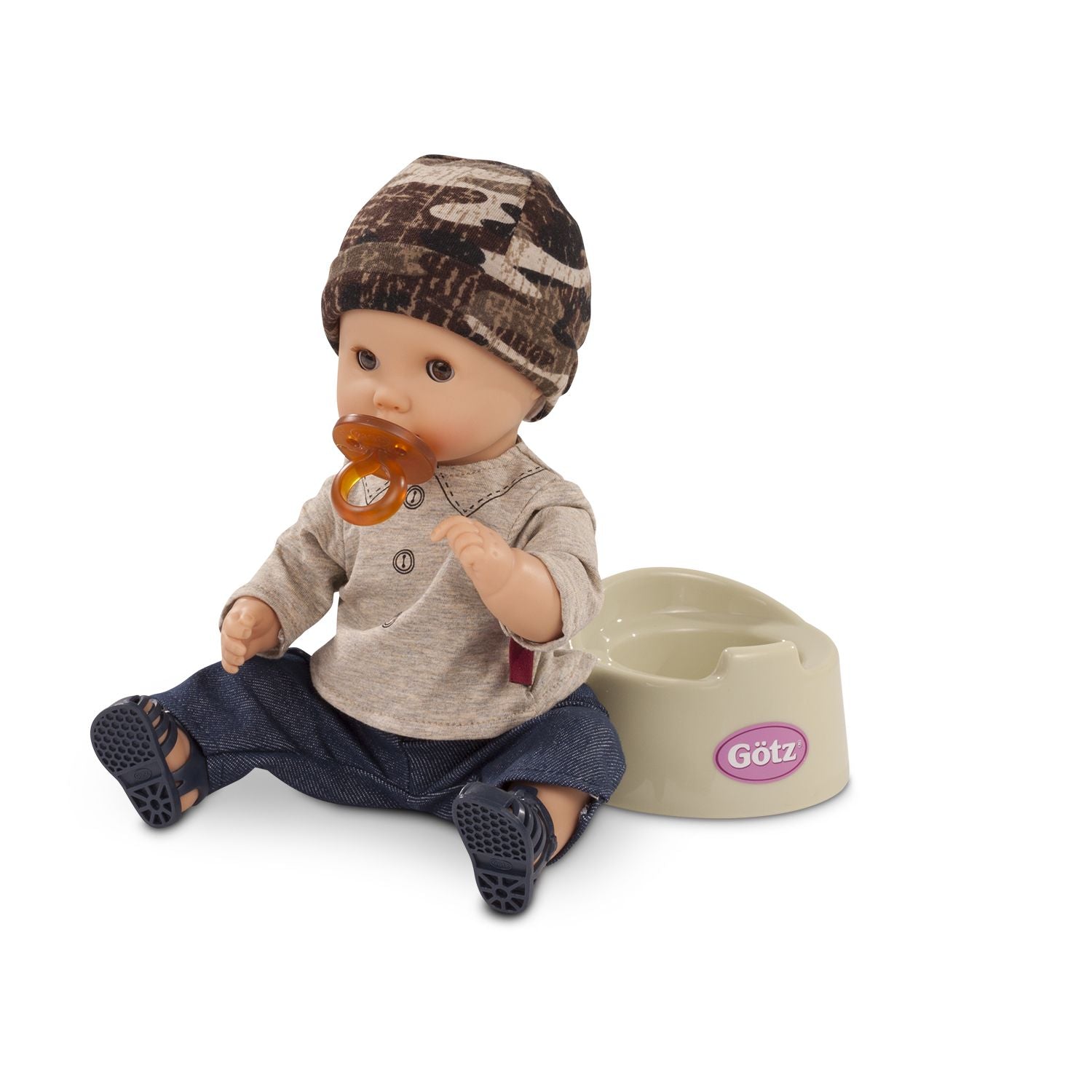 Götz Set Sleepy Aquini Junge 33 cm