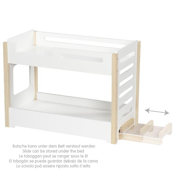 Goki Puppenetagenbett mit Rutsche
