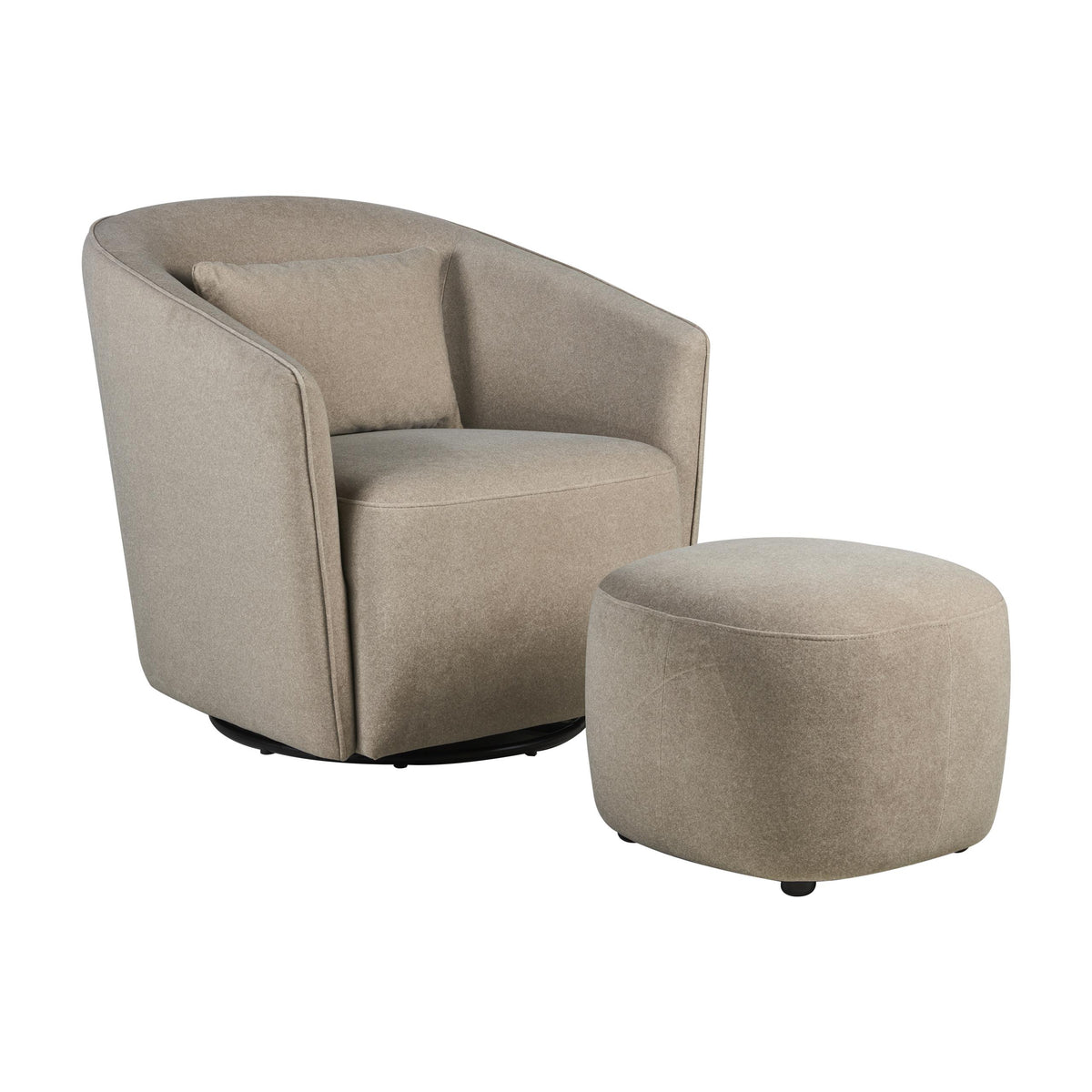 Quax Ottomane / Hocker Gomi Mohair latte