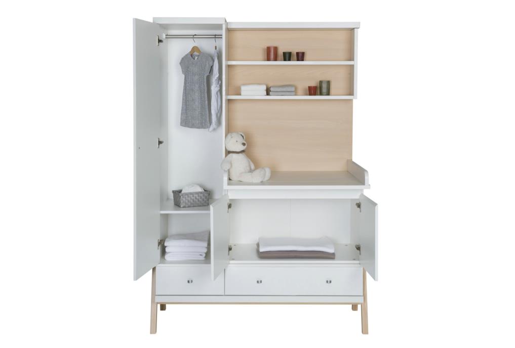 Schardt Holly Nature Kinderzimmer mit Schrank-Wickelkommode-Kombination Sparset