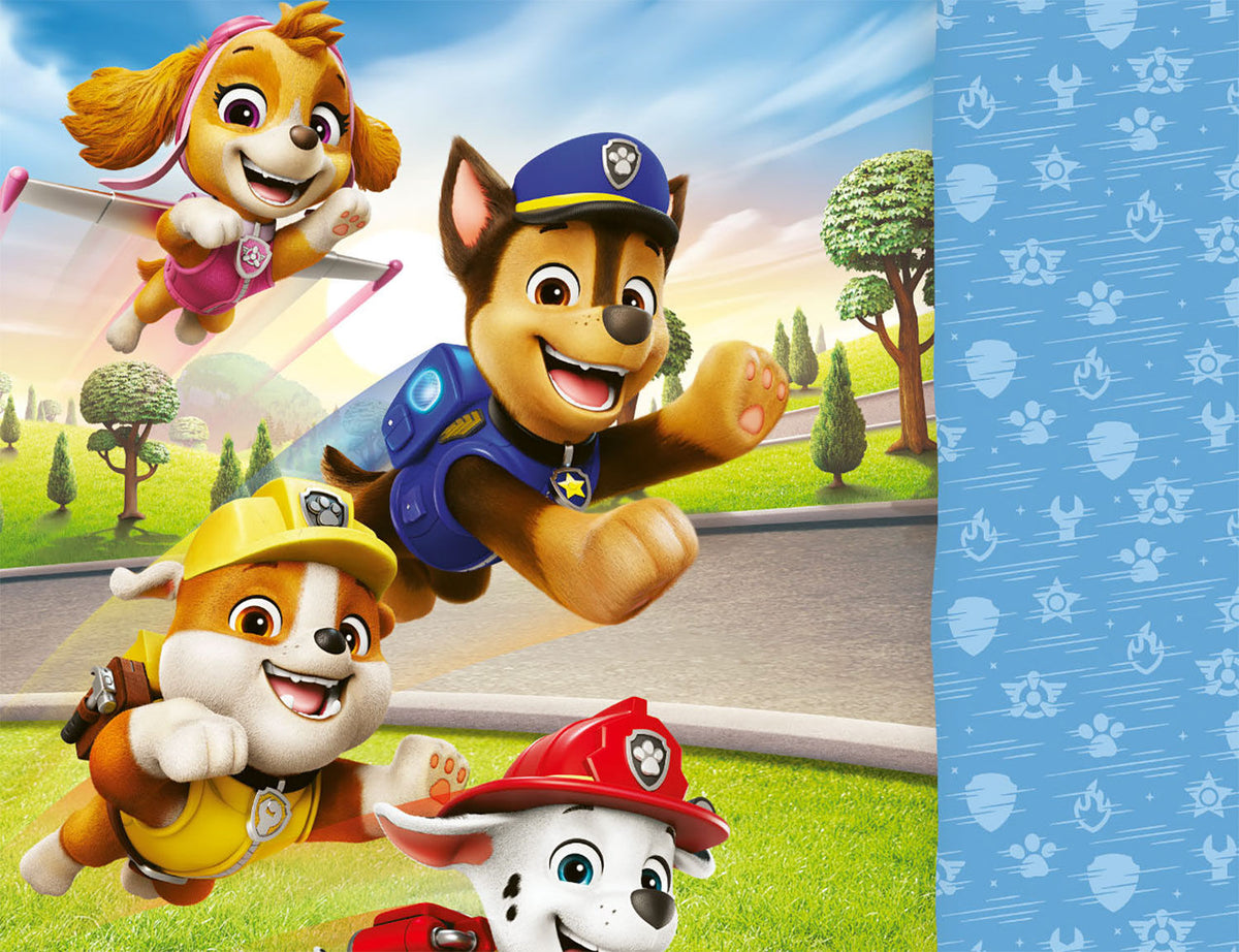 Herding Jugendbettwäsche CH-Grösse 160x210cm / 65x100cm Paw Patrol