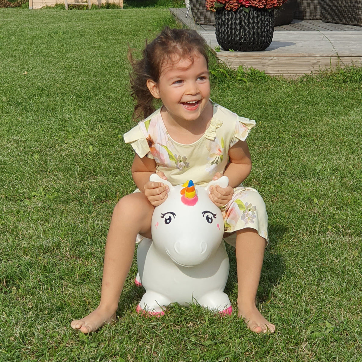 Hüpftier Jumpy Einhorn *Sale*