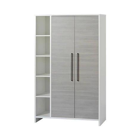 Schardt Eco Silber Kleiderschrank 2-türig