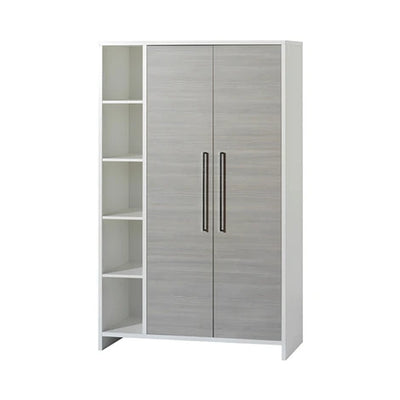 Schardt Eco Silber Kleiderschrank 2-türig