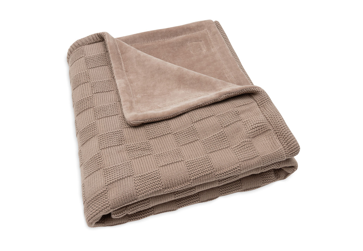 Jollein Babydecke 75 x 100 Box Knit Velvet