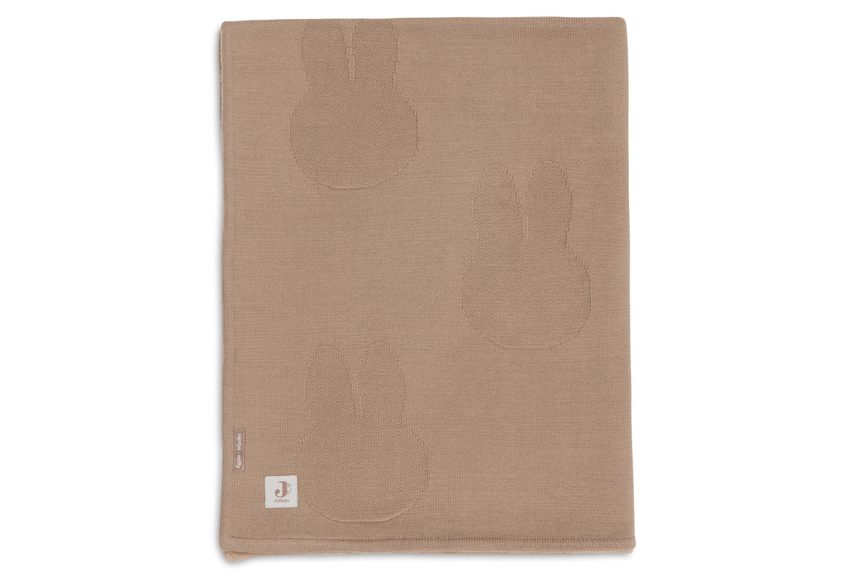 Jollein Babydecke 75 x 100 Miffy Biscuit/Velvet