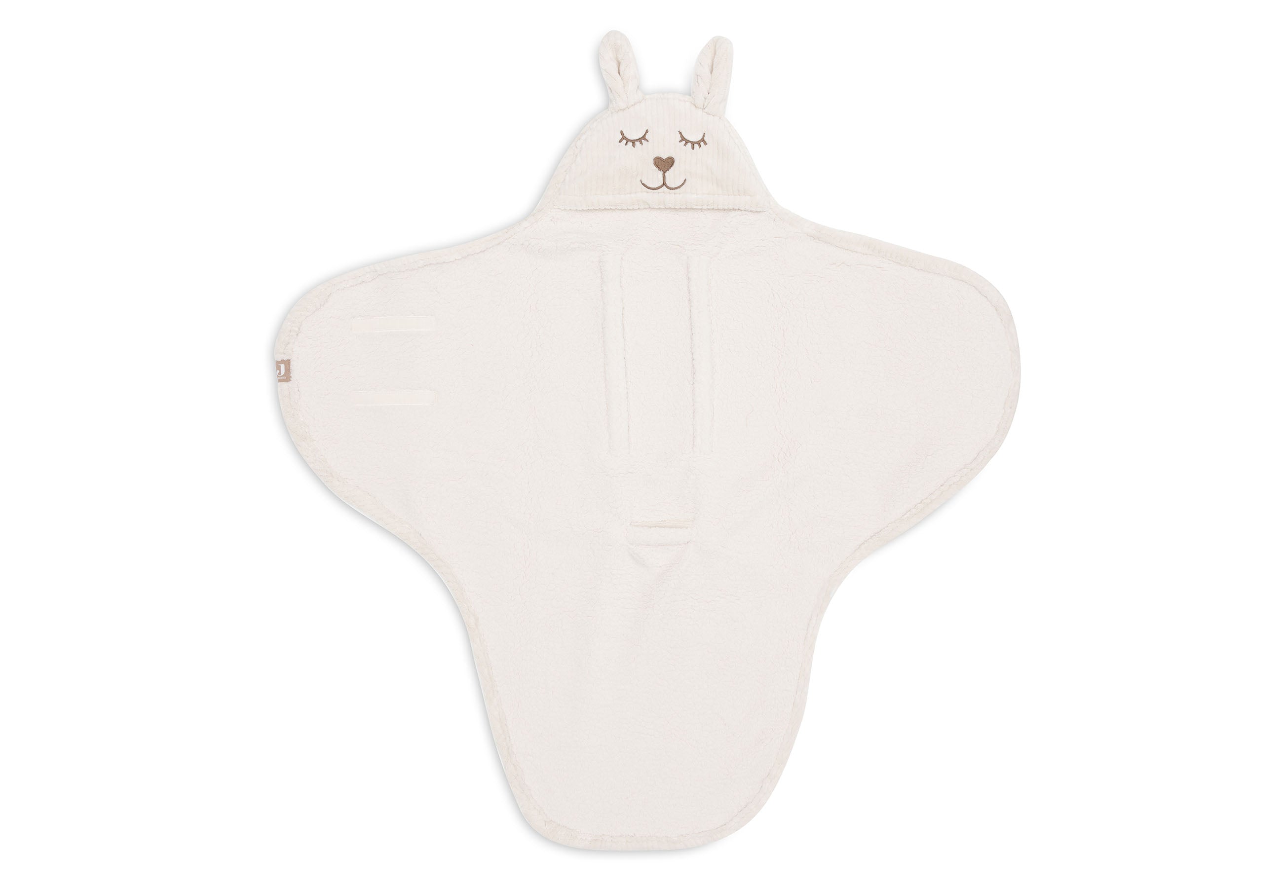 Jollein Einschlagdecke für Babyschale Cloudy Rib