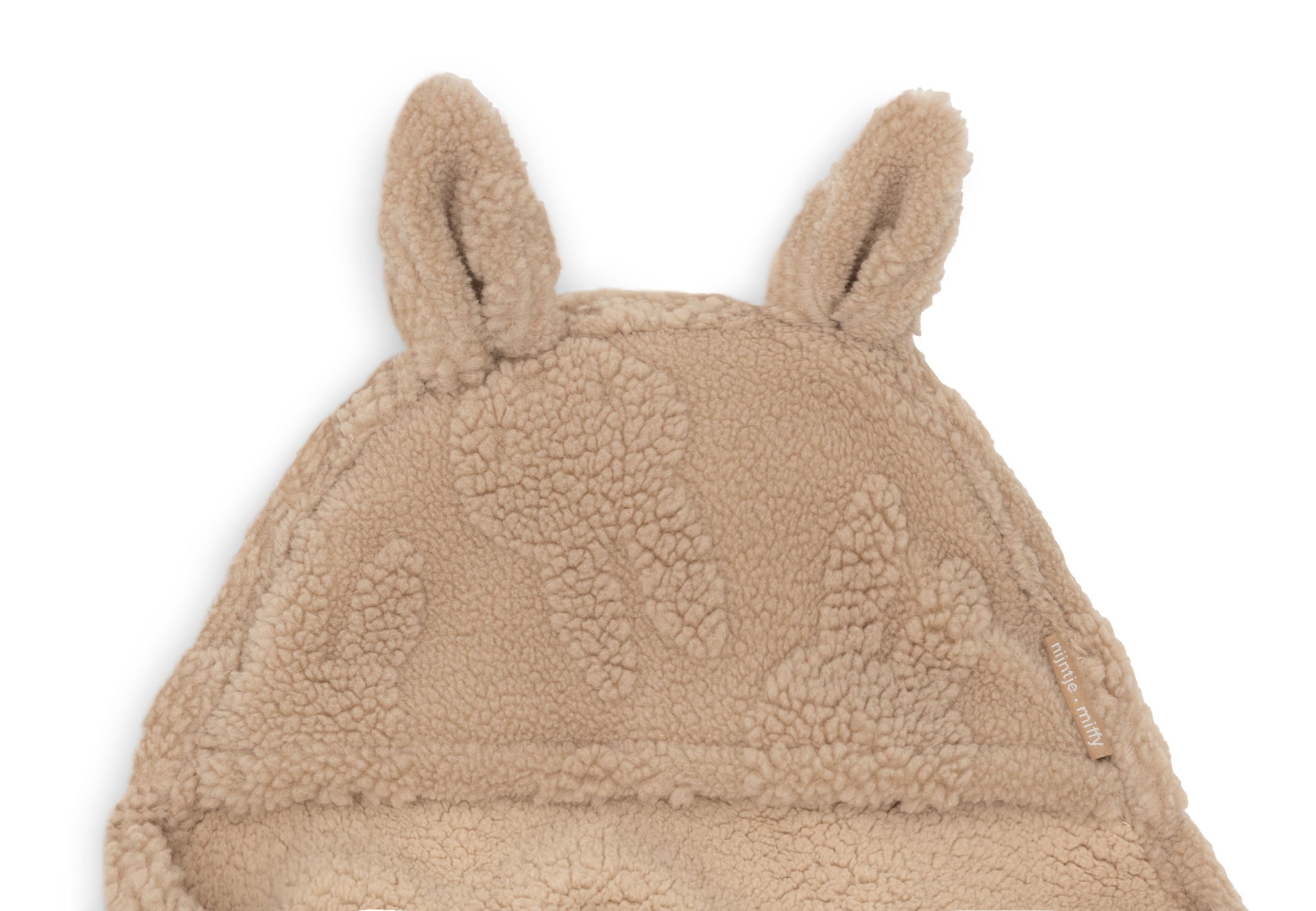 Jollein Einschlagdecke für Babyschale Jacquard Teddy