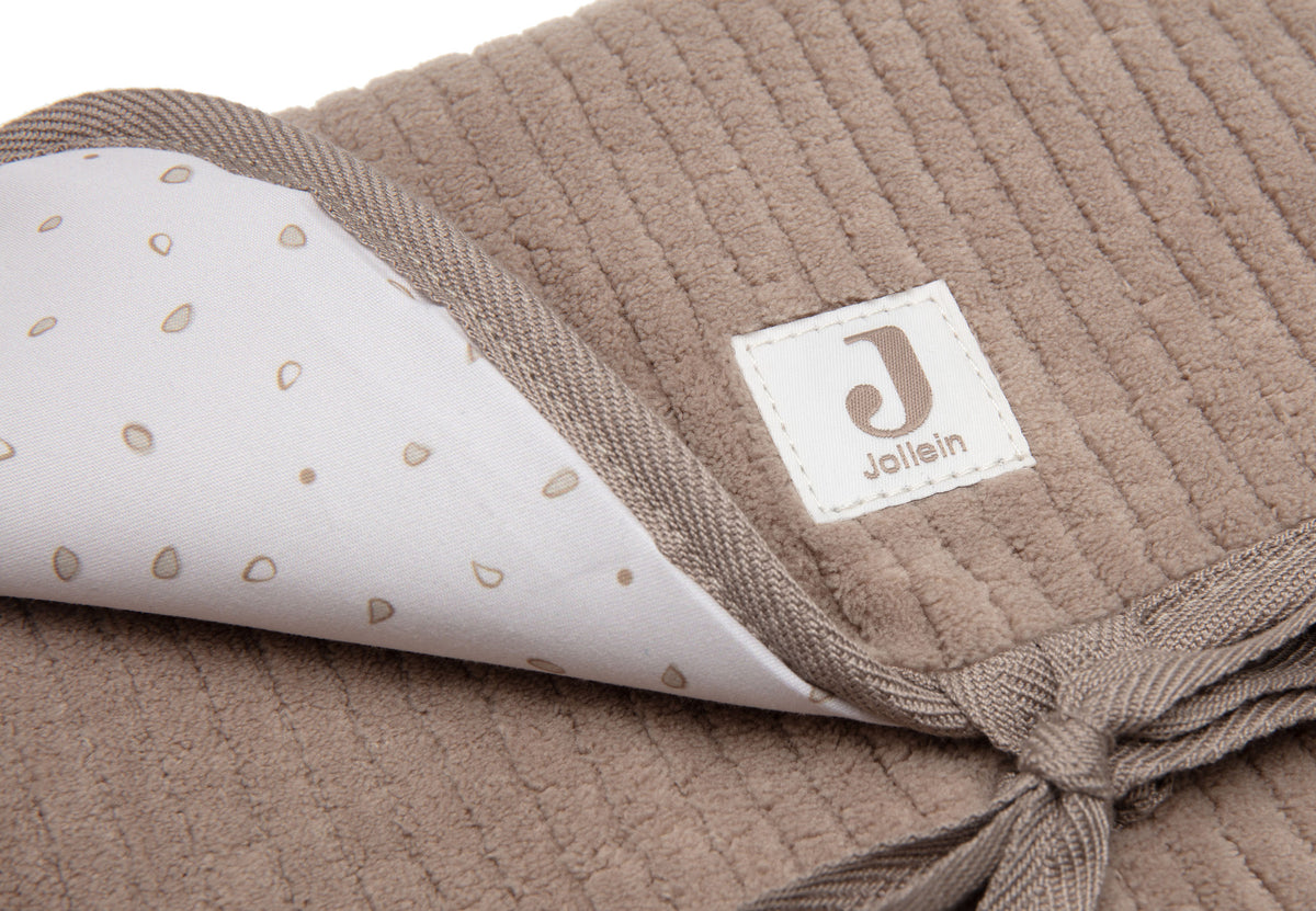 Jollein Wickelunterlage Cloudy Rib