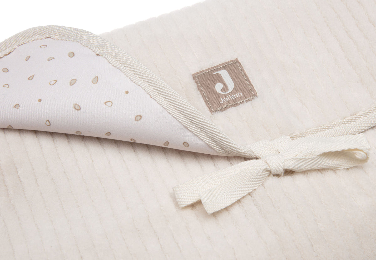 Jollein Wickelunterlage Cloudy Rib
