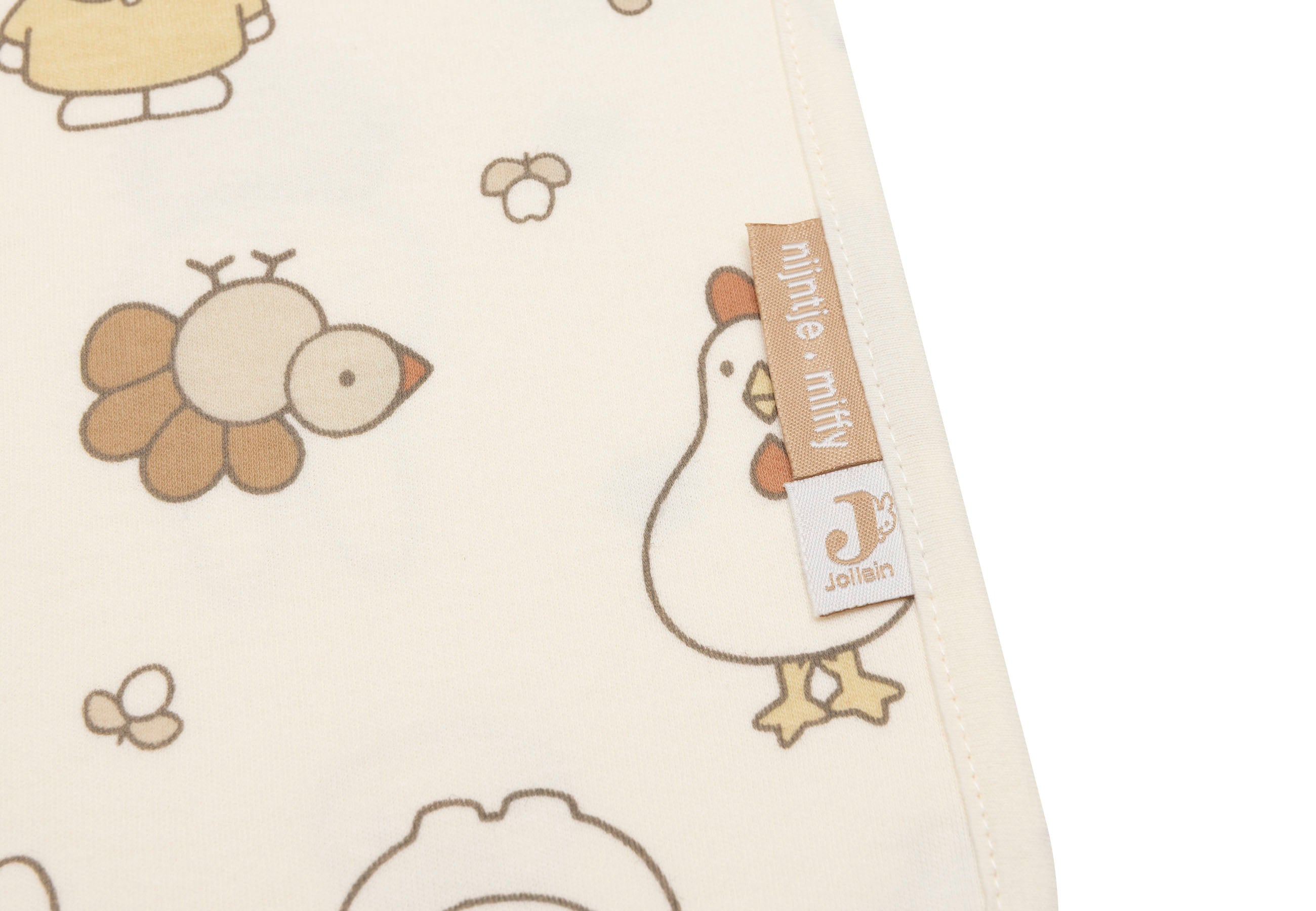 Jollein Babydecke 75 x 100 Jersey Miffy Family Farm