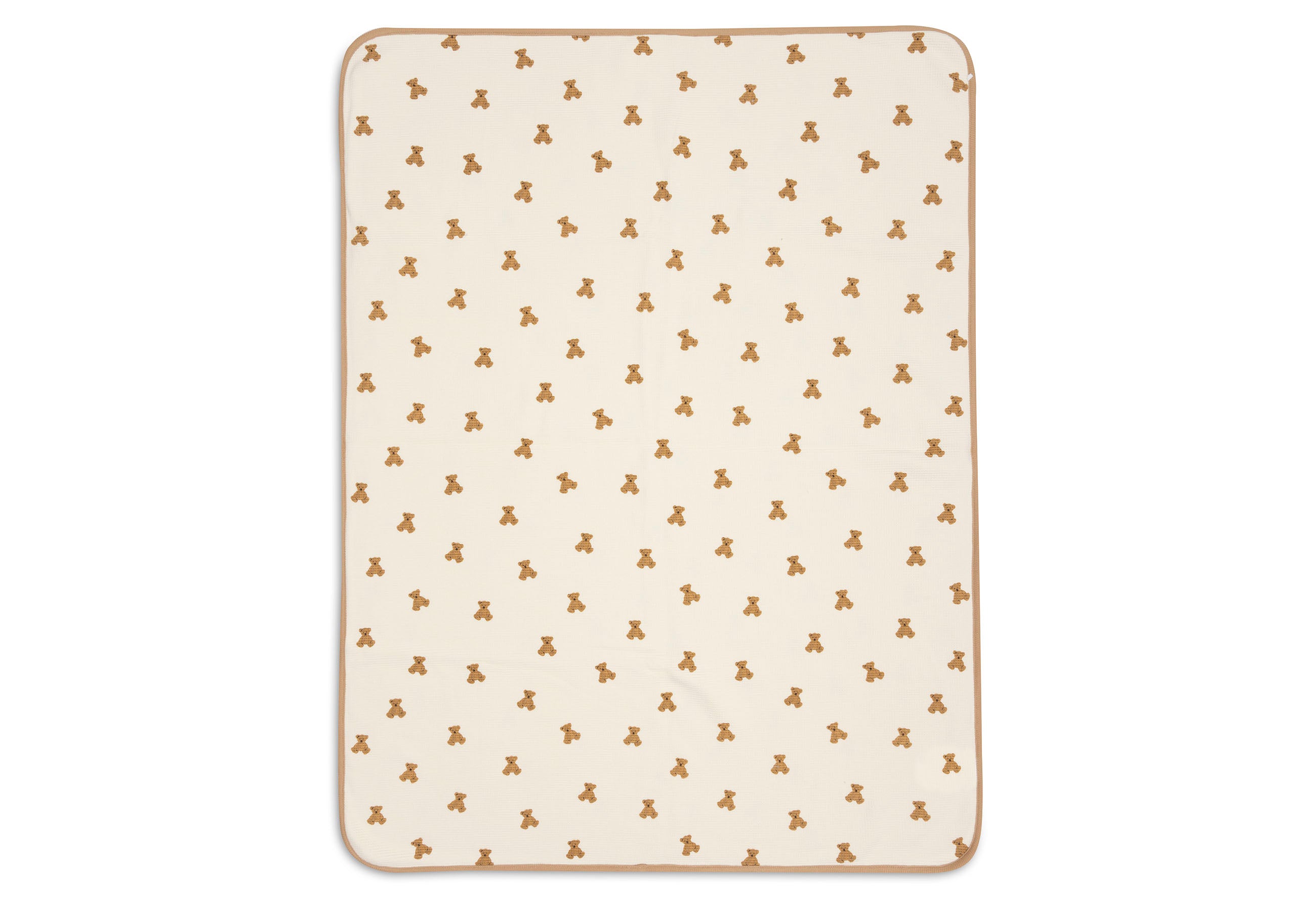 Jollein Babydecke 75 x 100 Mini Teddy Bear Little Waffle