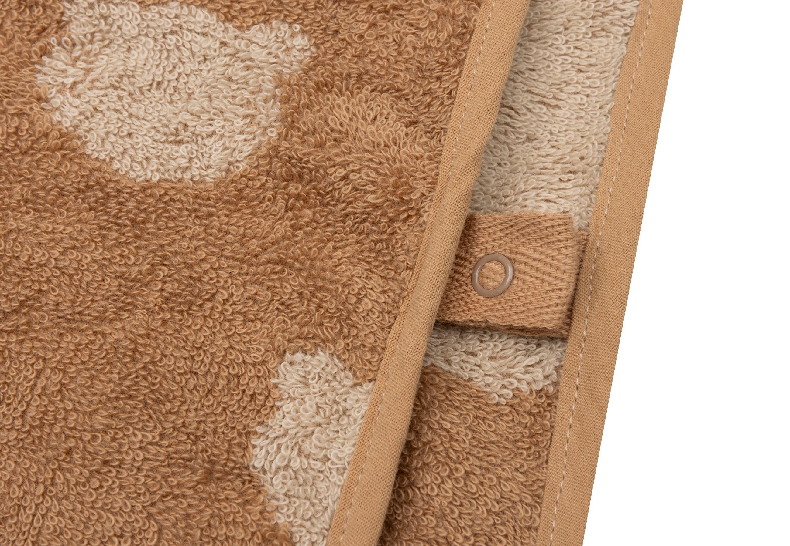 Jollein Badeponcho Jacquard Teddy Bear Reversible