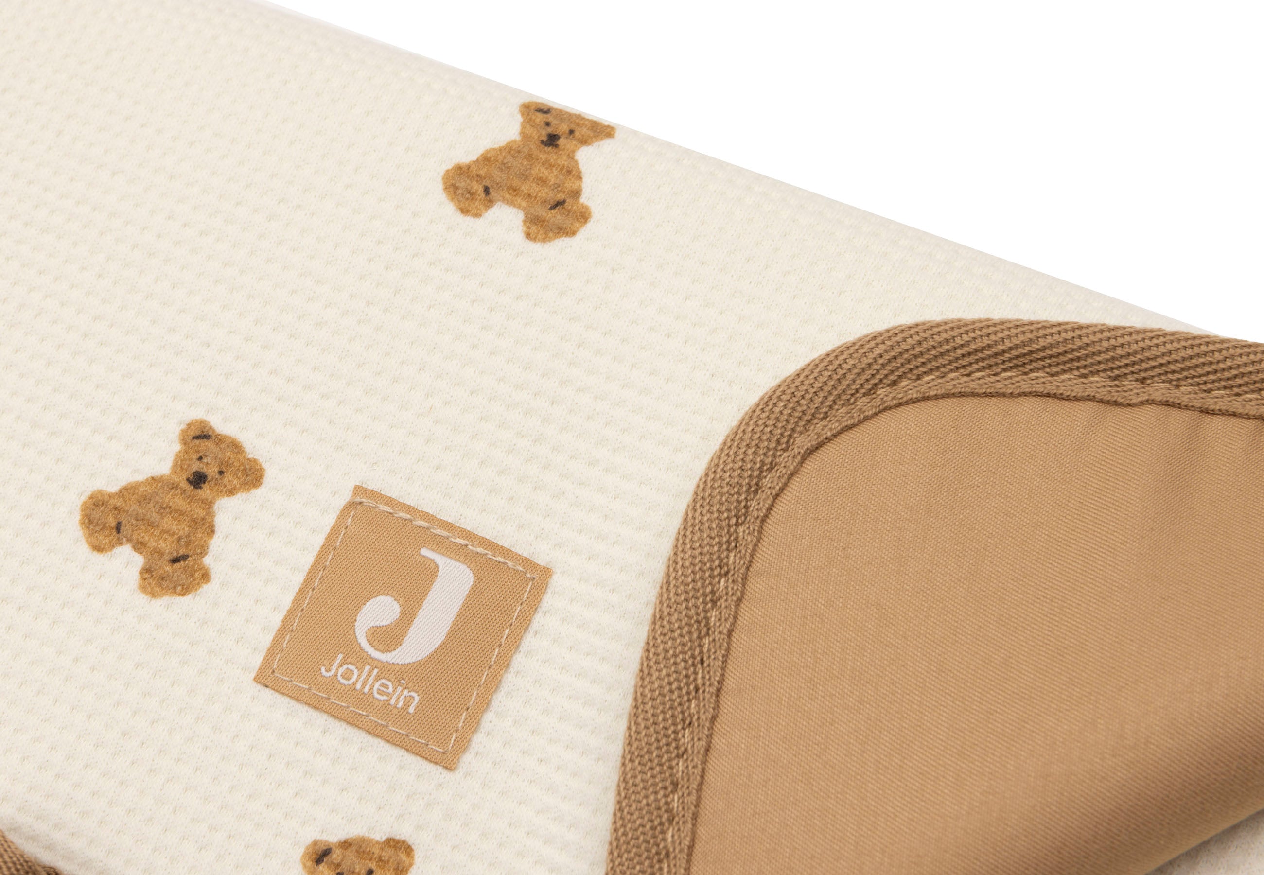 Jollein Wickelunterlage Mini Teddy Bear Little Waffle