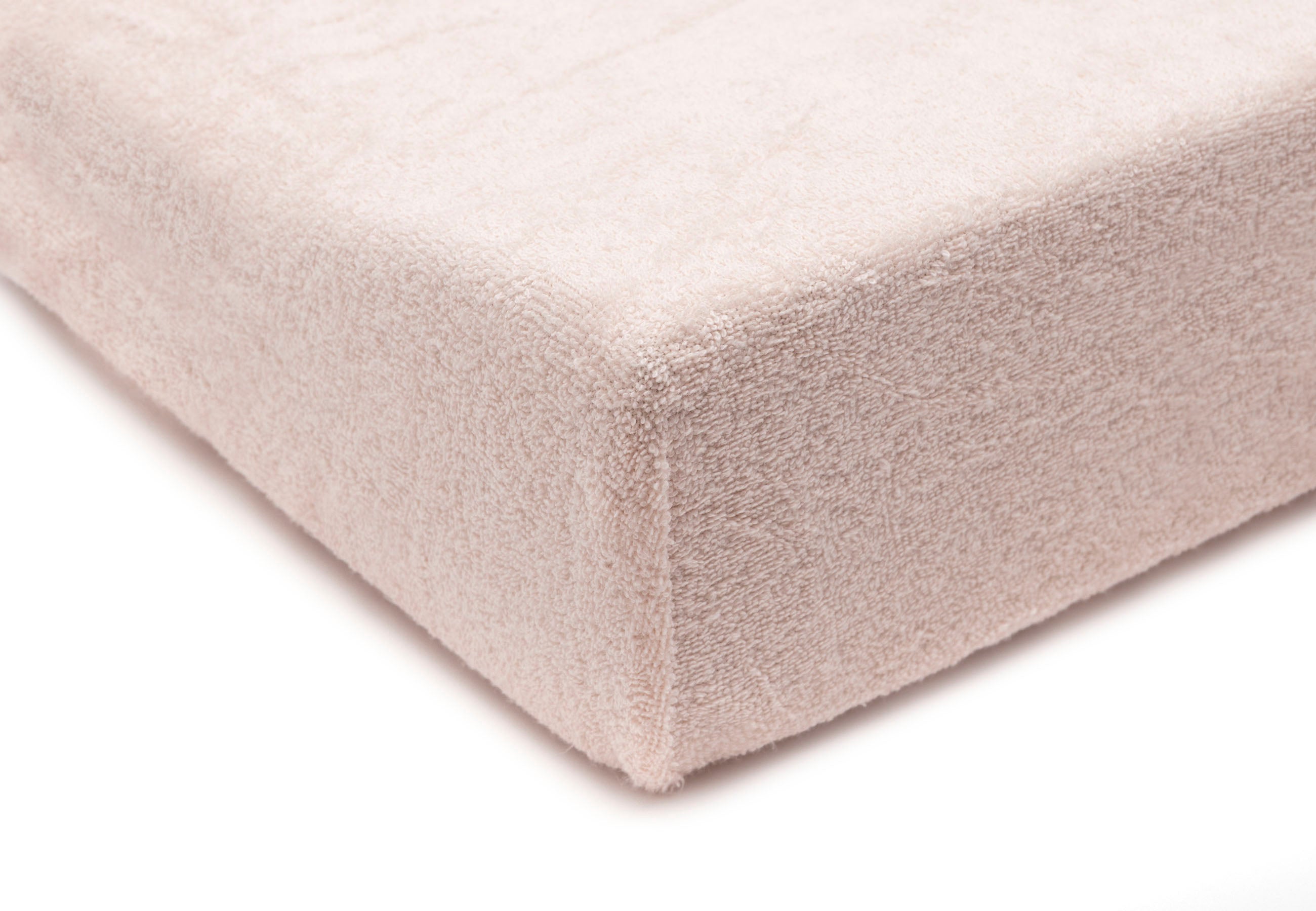 Jollein Wickelauflagenbezug 50x70cm Frottee Blush / Wild Rose 2er Pack