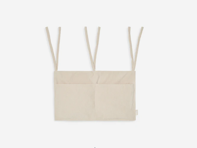 Jollein Bettaufbewahrungstasche Corduroy Nougat